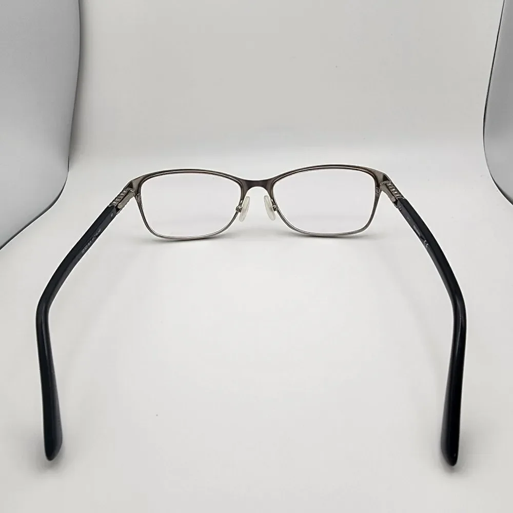 Harley Davidson Black & Silver Prescription Glasses Frames & Case